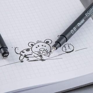 Foto 4 | Bolígrafo de Dibujo Pentel Arts Pointliner 0.3mm - Tinta Resistente al Agua