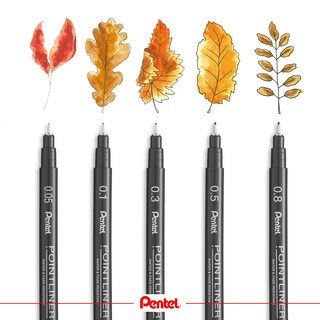 Foto 8 | Bolígrafo de Dibujo Pentel Arts Pointliner 0.3mm - Tinta Resistente al Agua