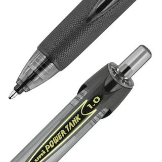 Foto 3 | Venta Internacional - Bolígrafo Uni-ball Powertank Rt Negro 1.0 Mm 12 Piezas