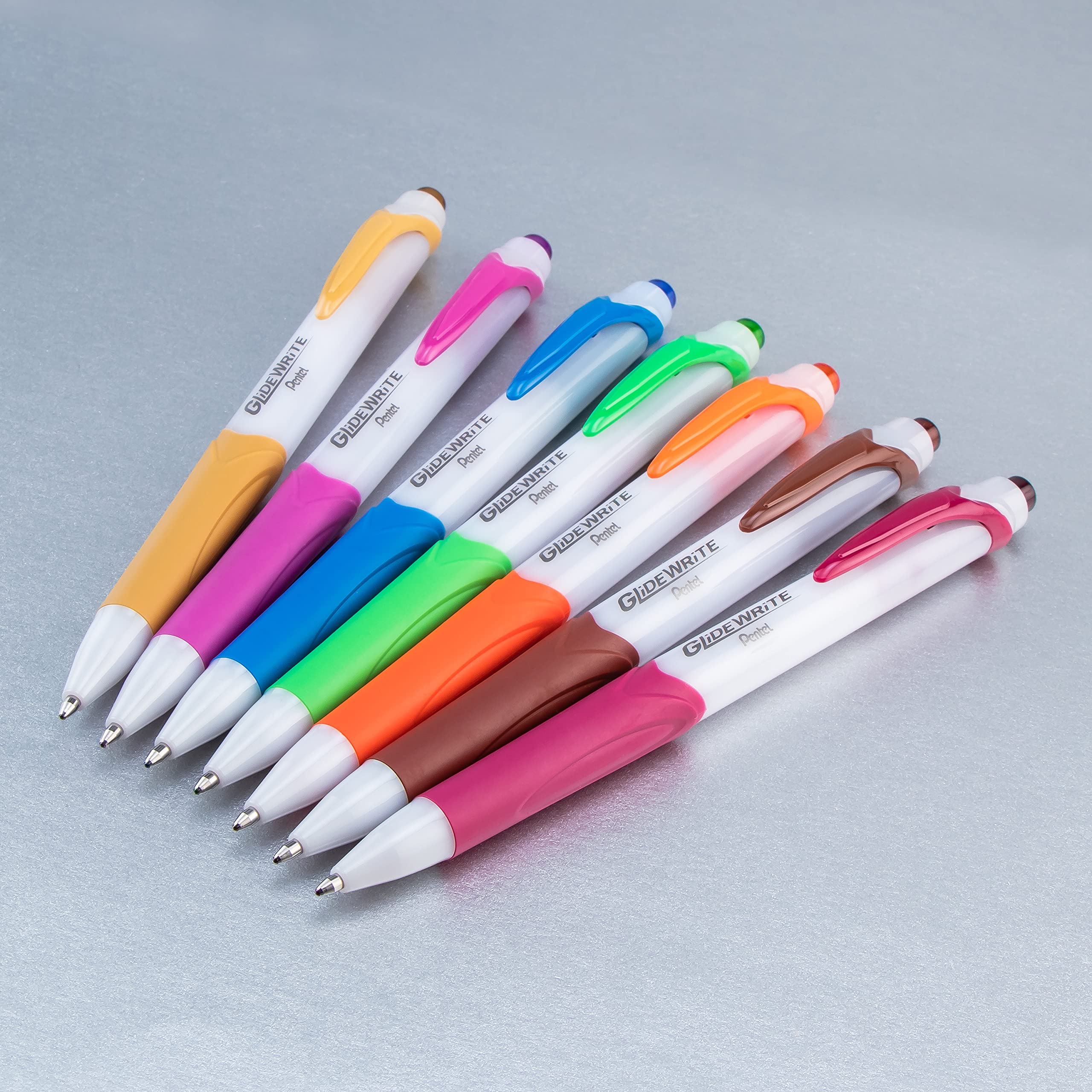 Foto 4 pulgar | Venta Internacional - Bolígrafo Pentel Glidewrite Techniflo Ink 1.0 mm 12 Piezas