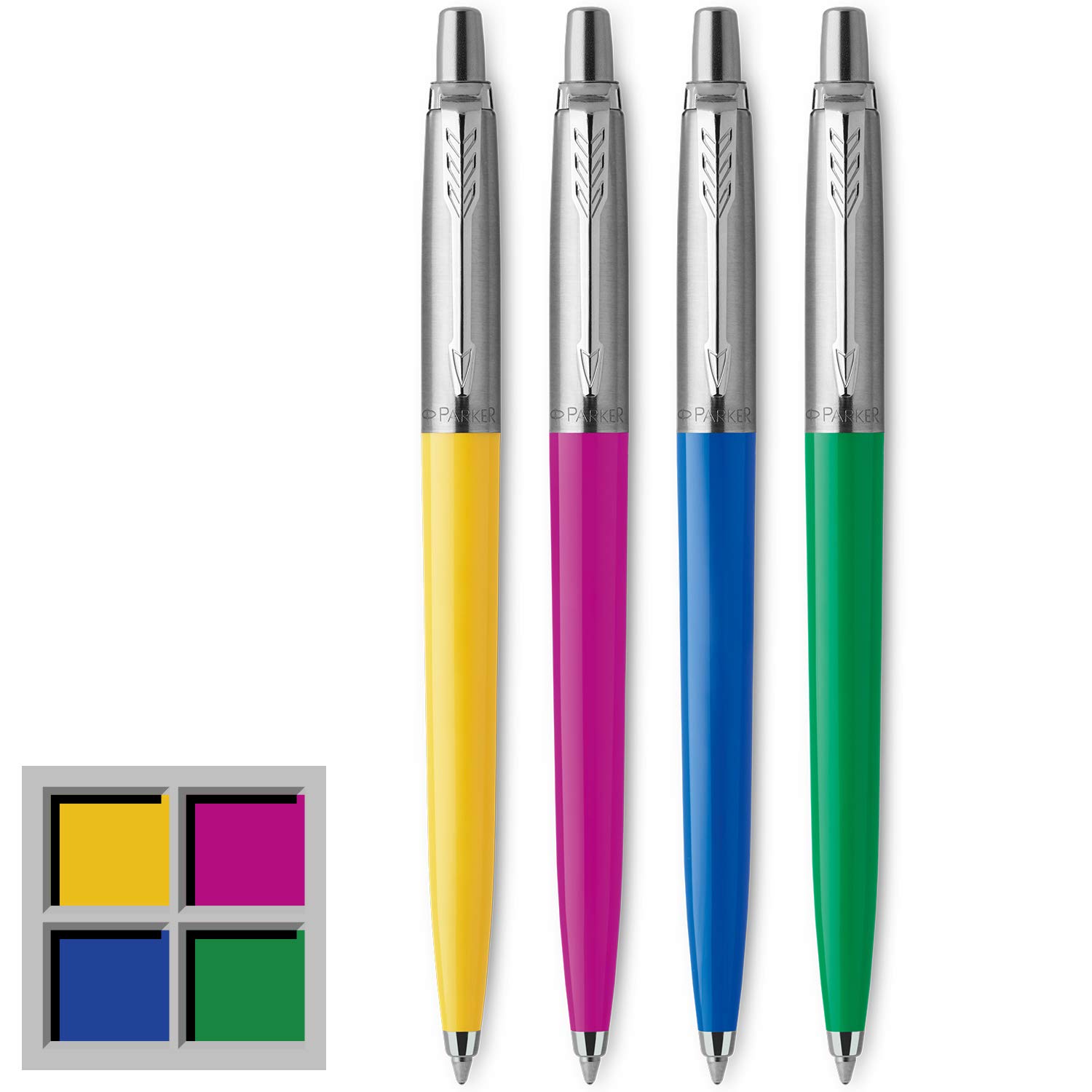 Venta Internacional - Bolígrafo Parker Jotter Originals Collection 4 Piezas