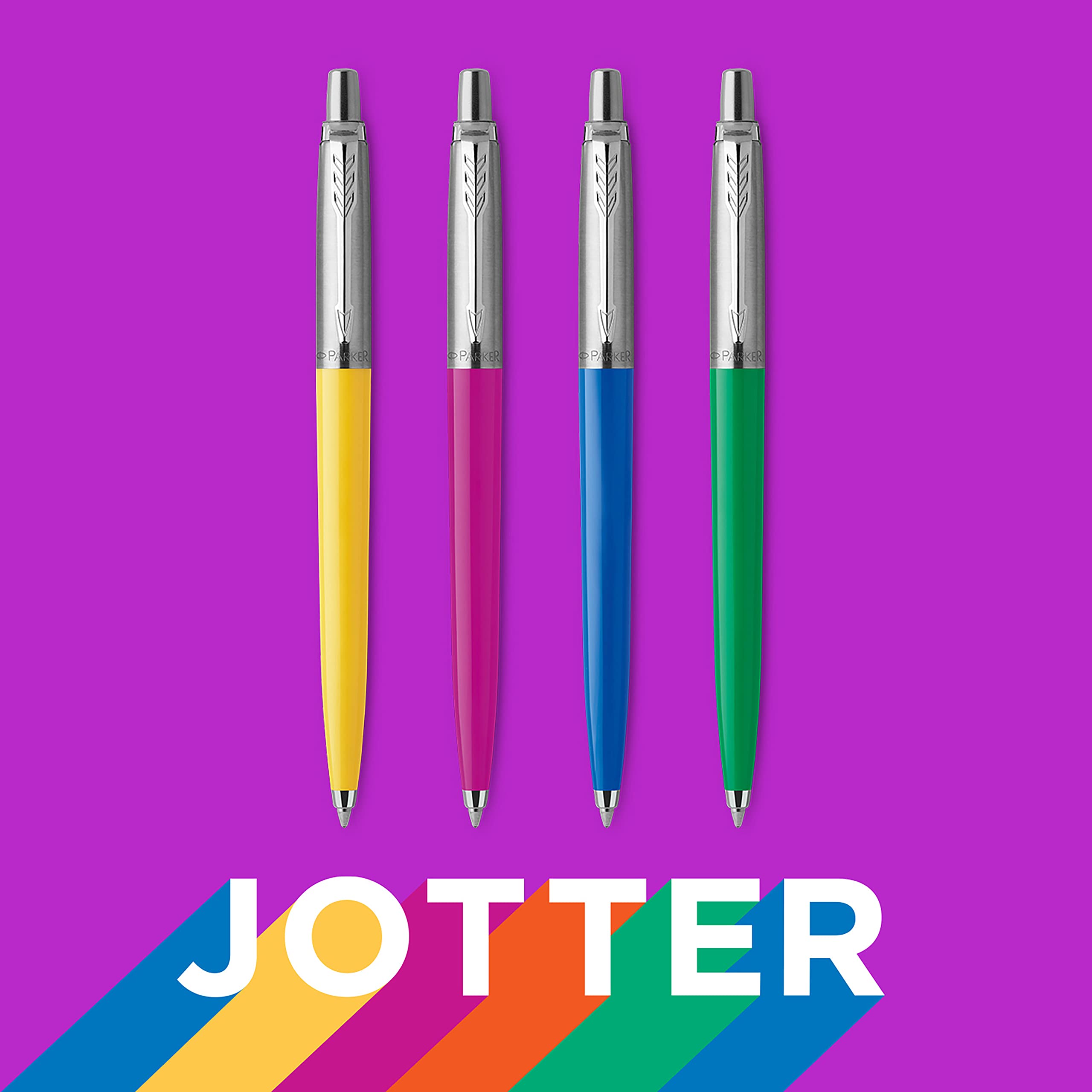Foto 4 pulgar | Venta Internacional - Bolígrafo Parker Jotter Originals Collection 4 Piezas