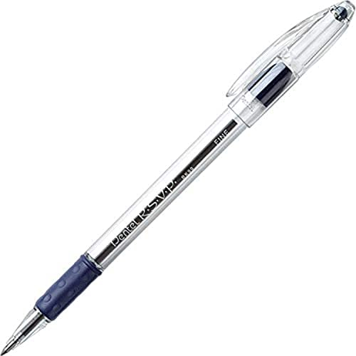 Foto 5 pulgar | Venta Internacional - Bolígrafo Pentel Rsvp 0,7 Mm 12 X 6 Pulgadas Tinta Negra Y Azul