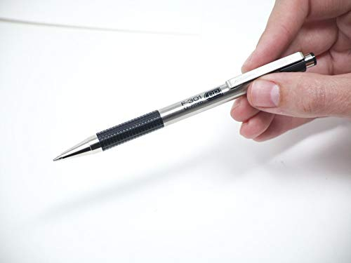 Foto 6 | Bolígrafo Zebra F-301 Negro Fino 0,7 mm, Paquete de 12 - Importado de Estados Unidos
