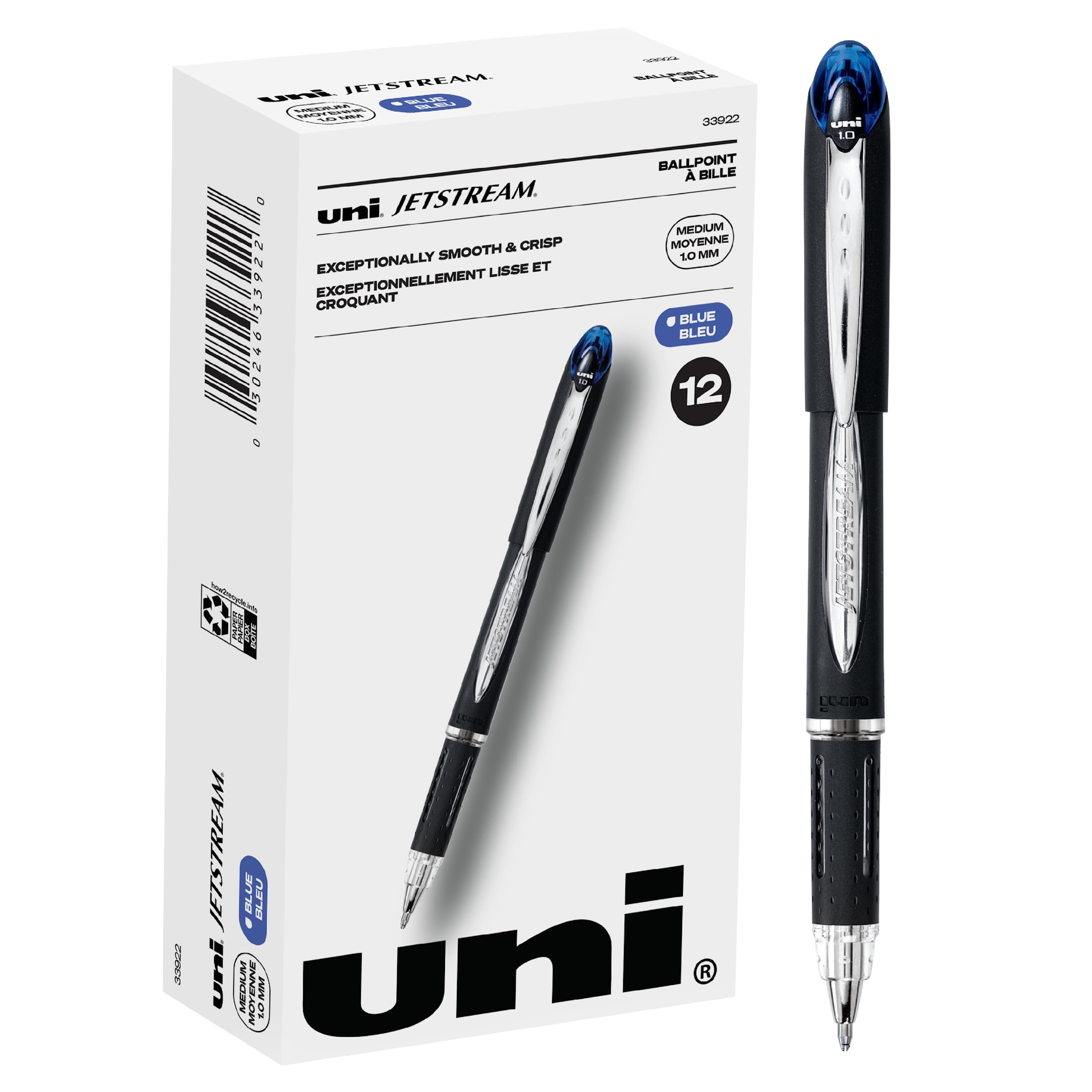 Foto 2 pulgar | Venta Internacional - Bolígrafo Uni-ball Jetstream Stick 12 Piezas