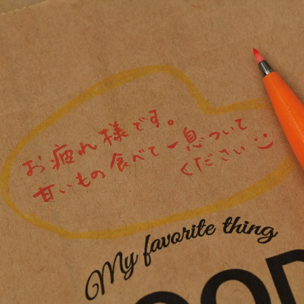 Foto 8 | Venta Internacional -Colores con Punta de Fieltro Pentel Pen Touch Ses15c-12 12 Piezas