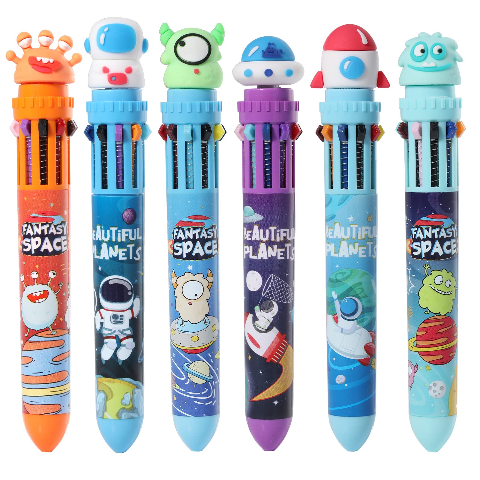 Venta Internacional - Bolígrafo Yoytoo Multicolor 0,5 Mm 10 En 1 Para Oficina 6 Unidades $538