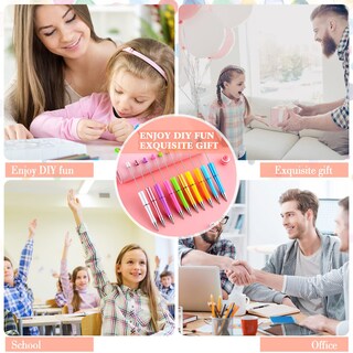 Foto 6 | Venta Internacional - Bolígrafo Beadable Outus Macaroon Color Con Recambios Adicionales 20 Unidades