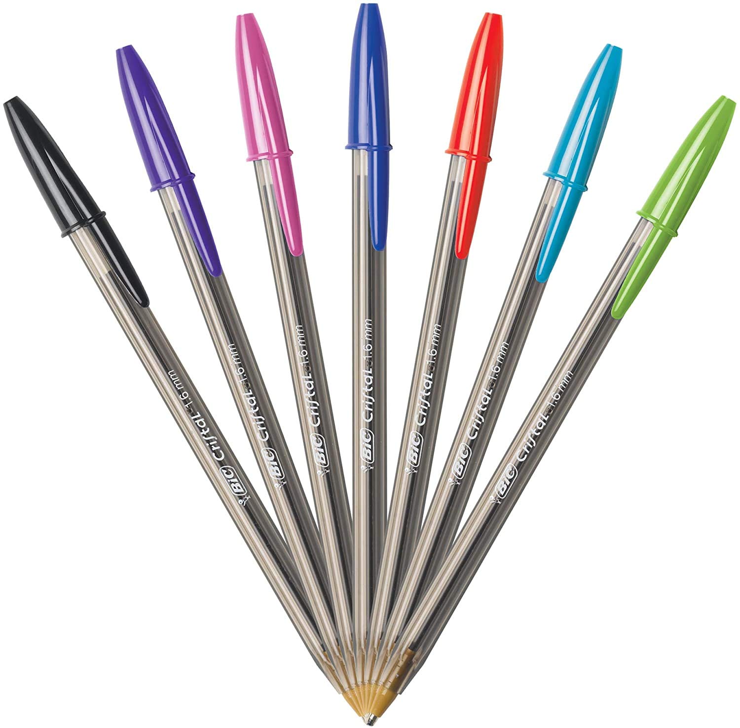 Foto 3 | Venta Internacional - Bolígrafos BIC Cristal Xtra Bold Fashion 1 Paquete de 48 Unidades