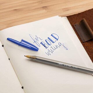Foto 5 | Venta Internacional - Bolígrafos BIC Cristal Xtra Bold Fashion 1 Paquete de 48 Unidades