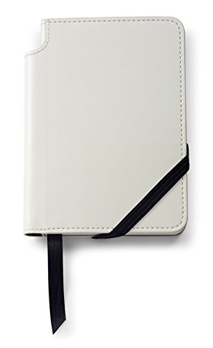 Piel Sintética Blanca Clásica Rayada De Primera Calidad De Journal Cross - Venta Internacional.