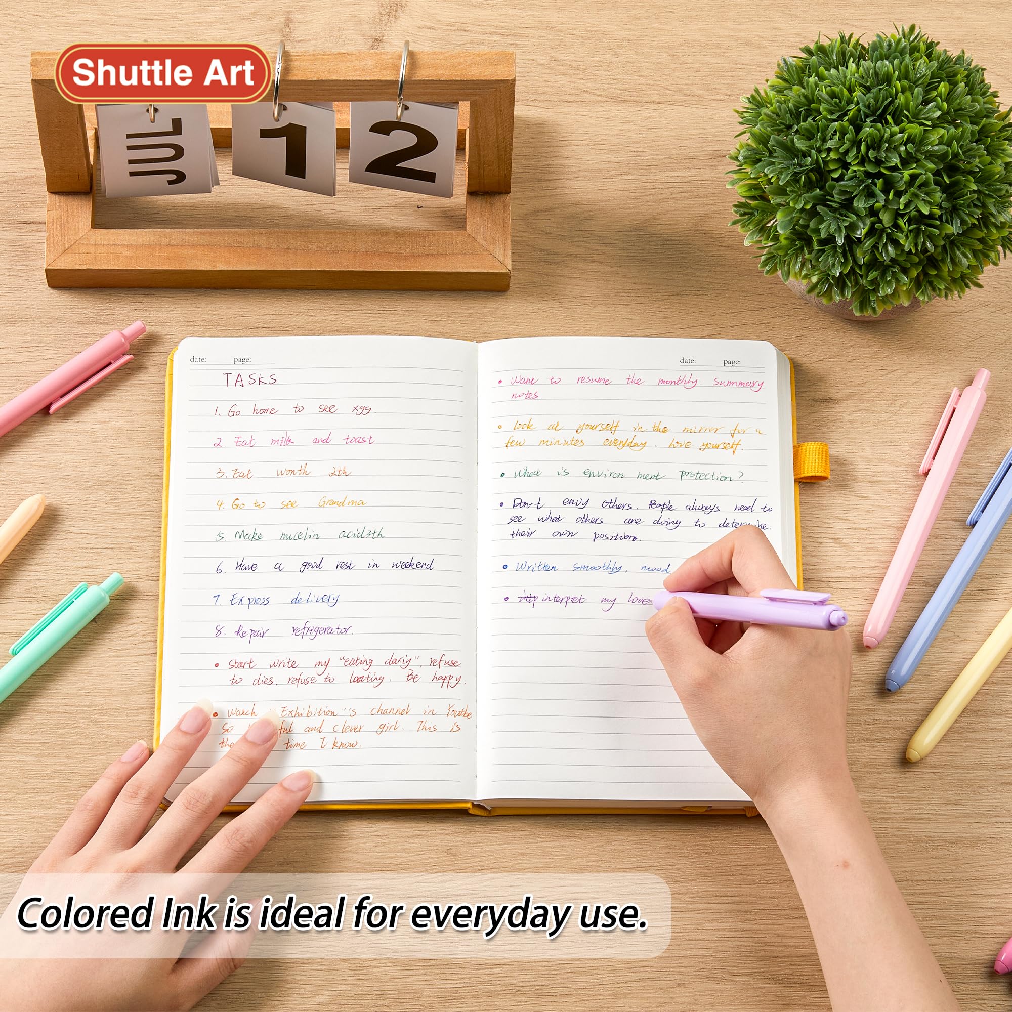 Foto 6 pulgar | Bolígrafos Shuttle Art Tinta de Color Pastel 1 mm 10 Piezas - Venta Internacional