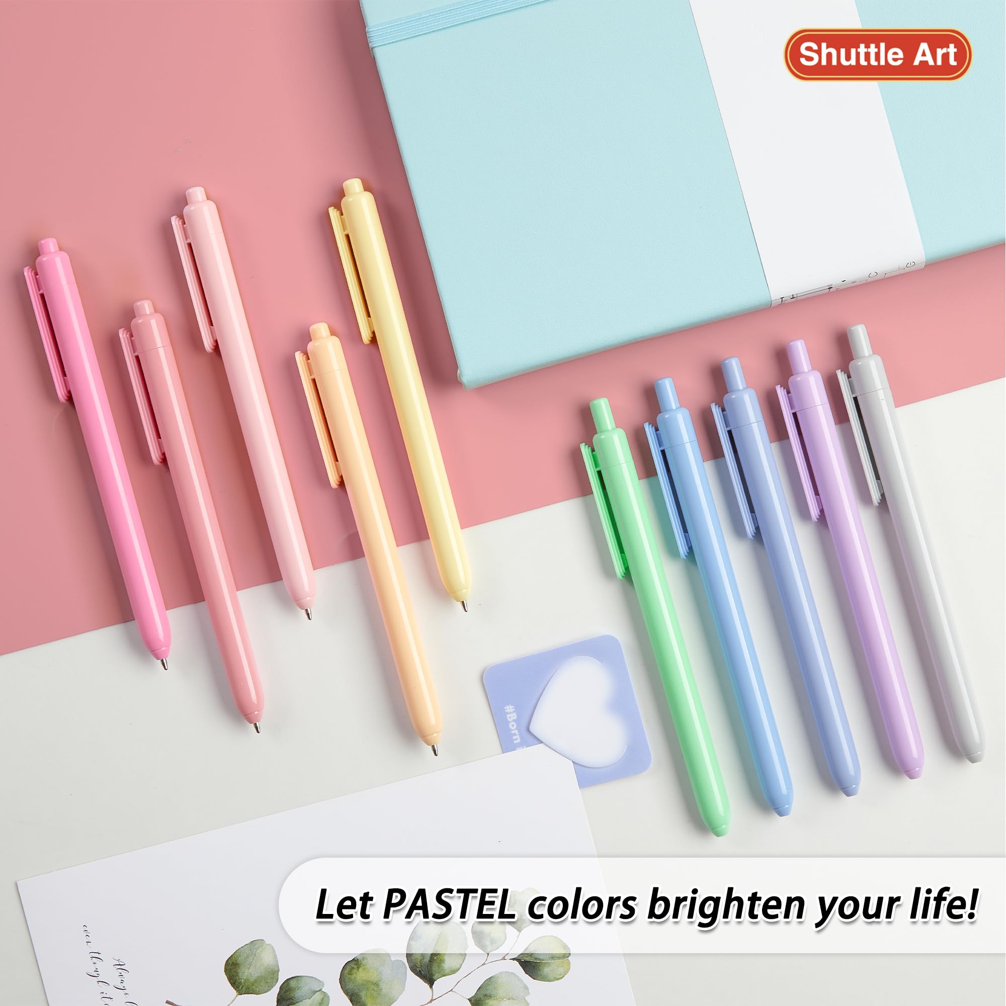 Foto 8 pulgar | Bolígrafos Shuttle Art Tinta de Color Pastel 1 mm 10 Piezas - Venta Internacional