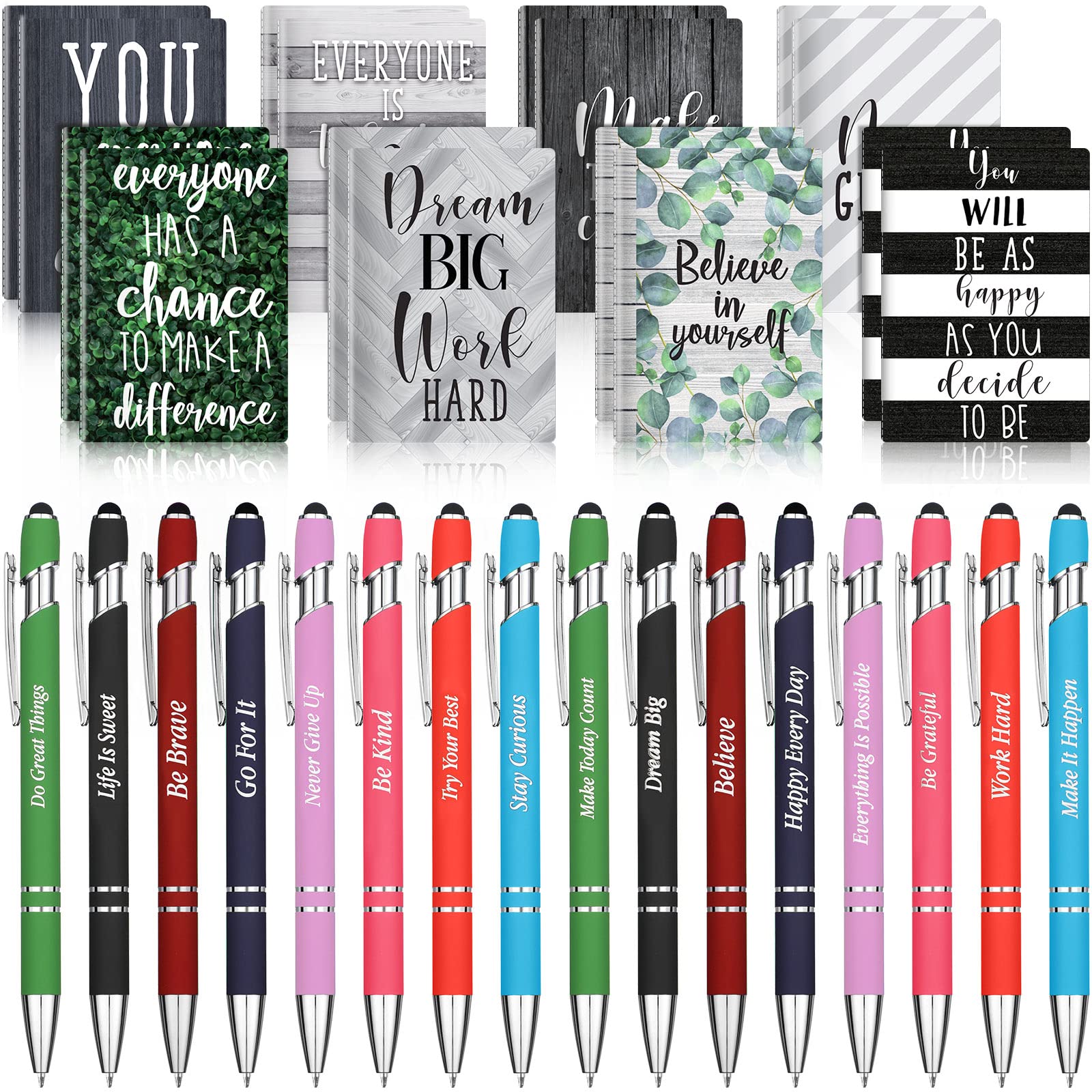 Set De Regalo Funrous con Bolígrafos y Cuadernos 32 Unidades- Venta Internacional $813