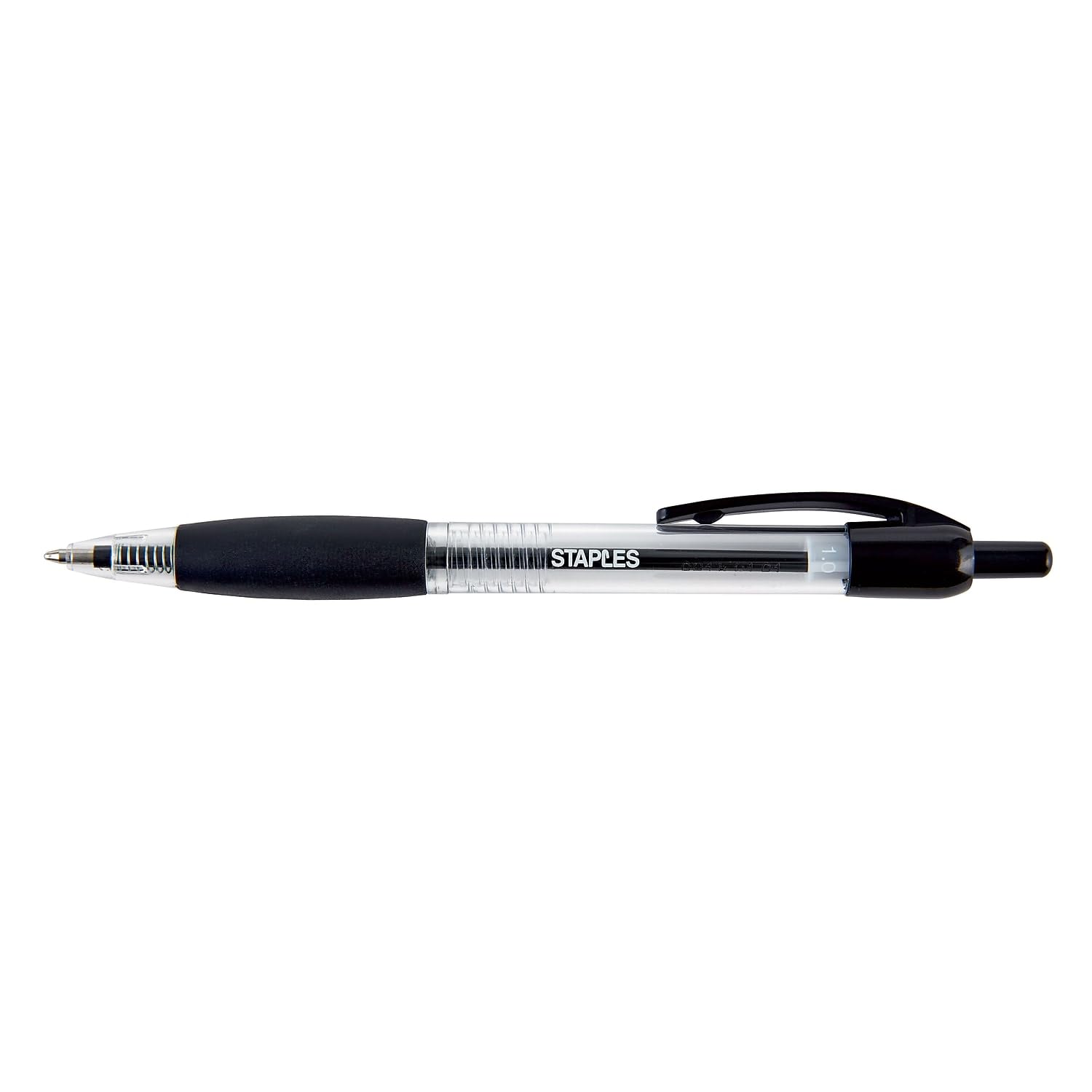 Foto 2 pulgar | Bolígrafo Retráctil Staples Punta Mediana 1,0 Mm Tinta Negra - Venta Internacional