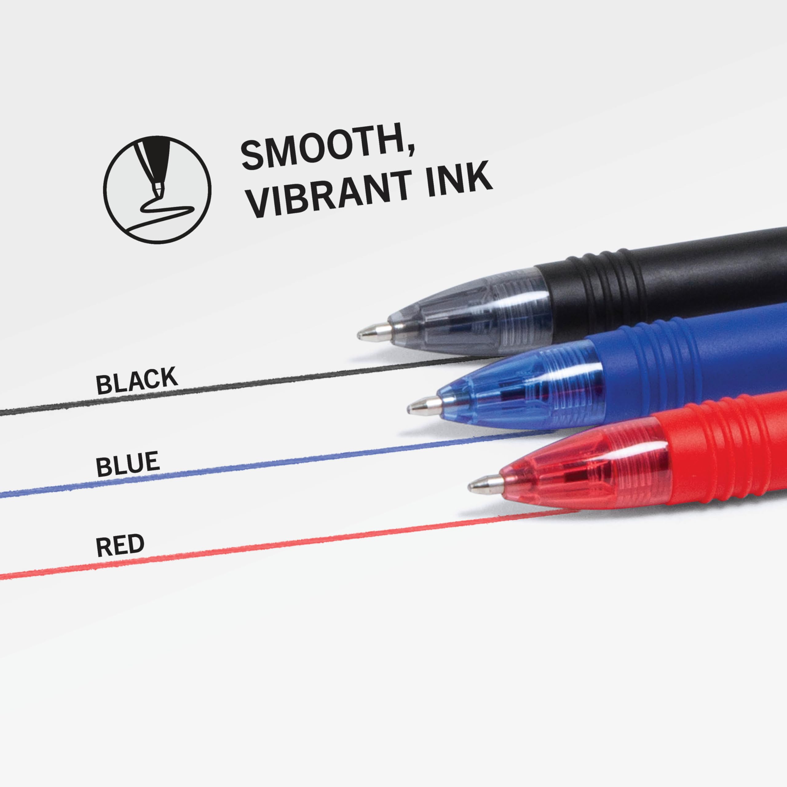 Foto 5 pulgar | Bolígrafo Retráctil Pen Zebra Z-grip, Tamaño Mediano, Paquete De 48 - Venta Internacional.