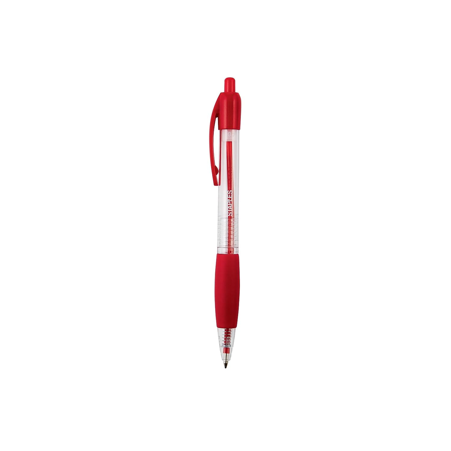 Foto 2 pulgar | Bolígrafo Retráctil Staples Tinta Roja Punta Mediana 36 Unidades - Venta Internacional