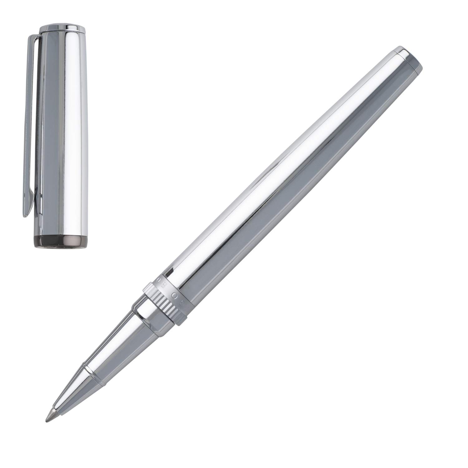 Foto 5 | Bolígrafo Hugo Boss Gear de Metal Cromado - Venta Internacional