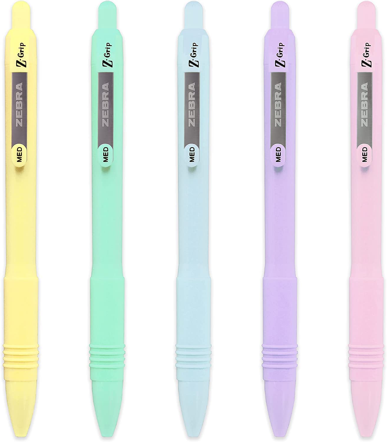 Foto 3 pulgar | Set De Bolígrafos Y Lápices Zebra Z-grip Smooth Pastel Barrel X10 - Venta Internacional.