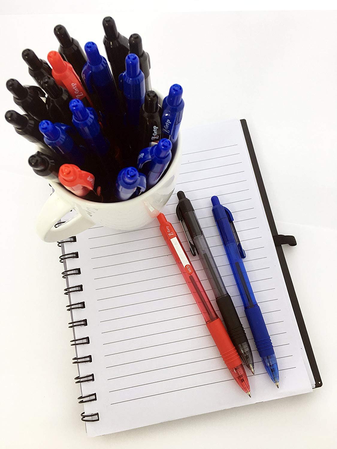 Foto 4 pulgar | Bolígrafo Zebra Pen Z-grip Retráctil De Punta Media - Venta Internacional.