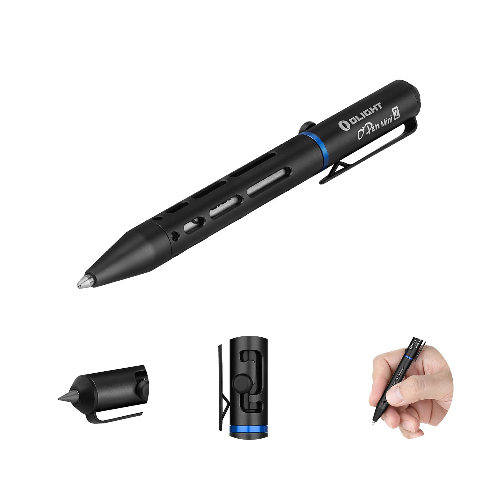 Bolígrafo Y Lápiz Olight O'pen Mini 2 Black - Venta Internacional. $520