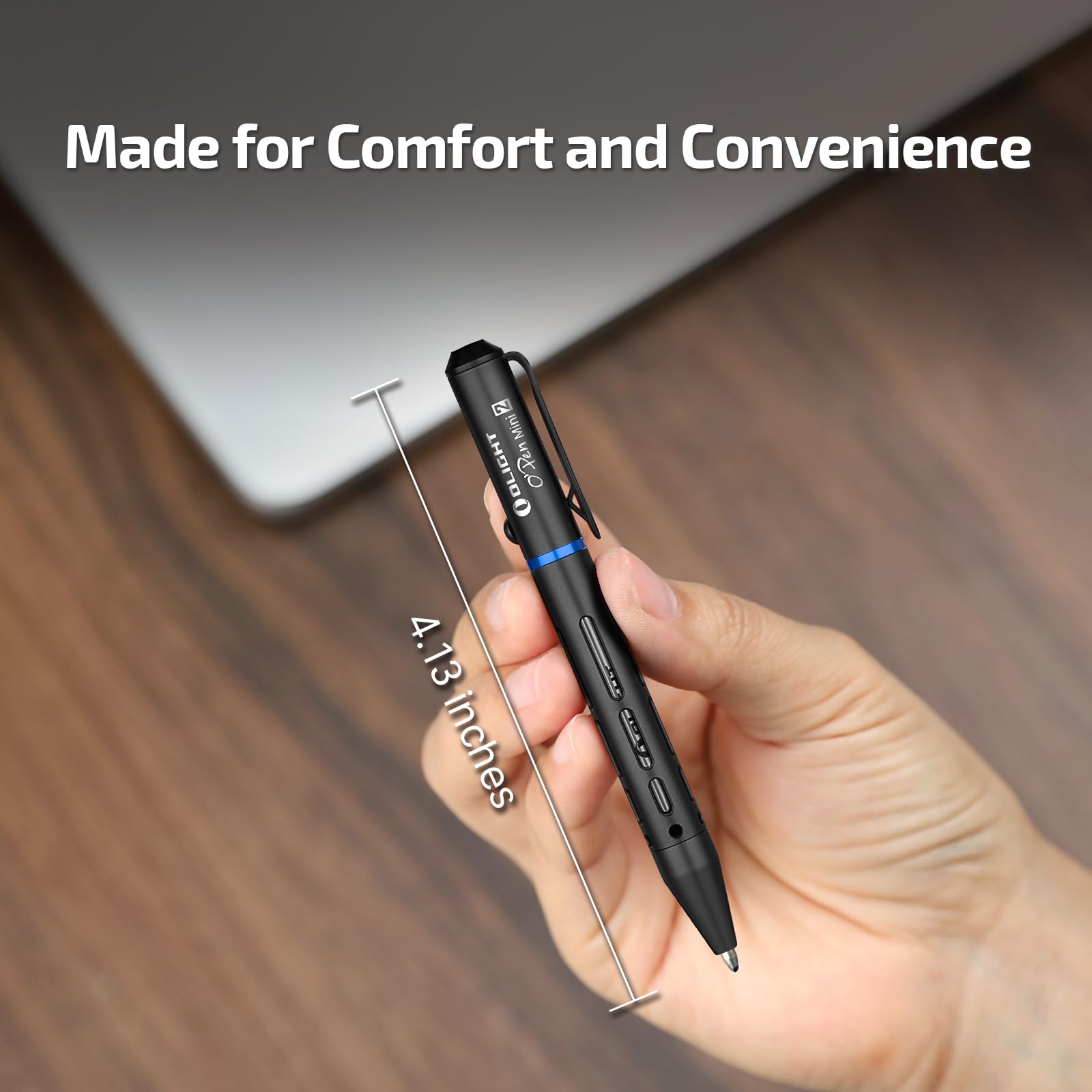 Foto 2 | Bolígrafo Y Lápiz Olight O'pen Mini 2 Black - Venta Internacional.