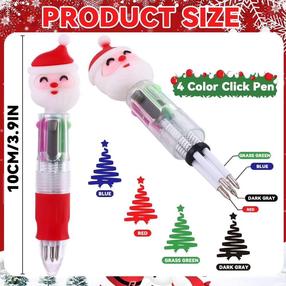 Foto 3 pulgar | Bolígrafos Vellibring Christmas 24 Unidades 4 En 1 Para Niños - Venta Internacional