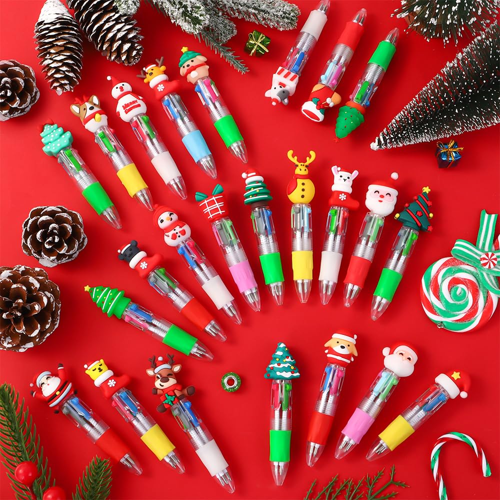 Foto 5 pulgar | Bolígrafos Vellibring Christmas 24 Unidades 4 En 1 Para Niños - Venta Internacional
