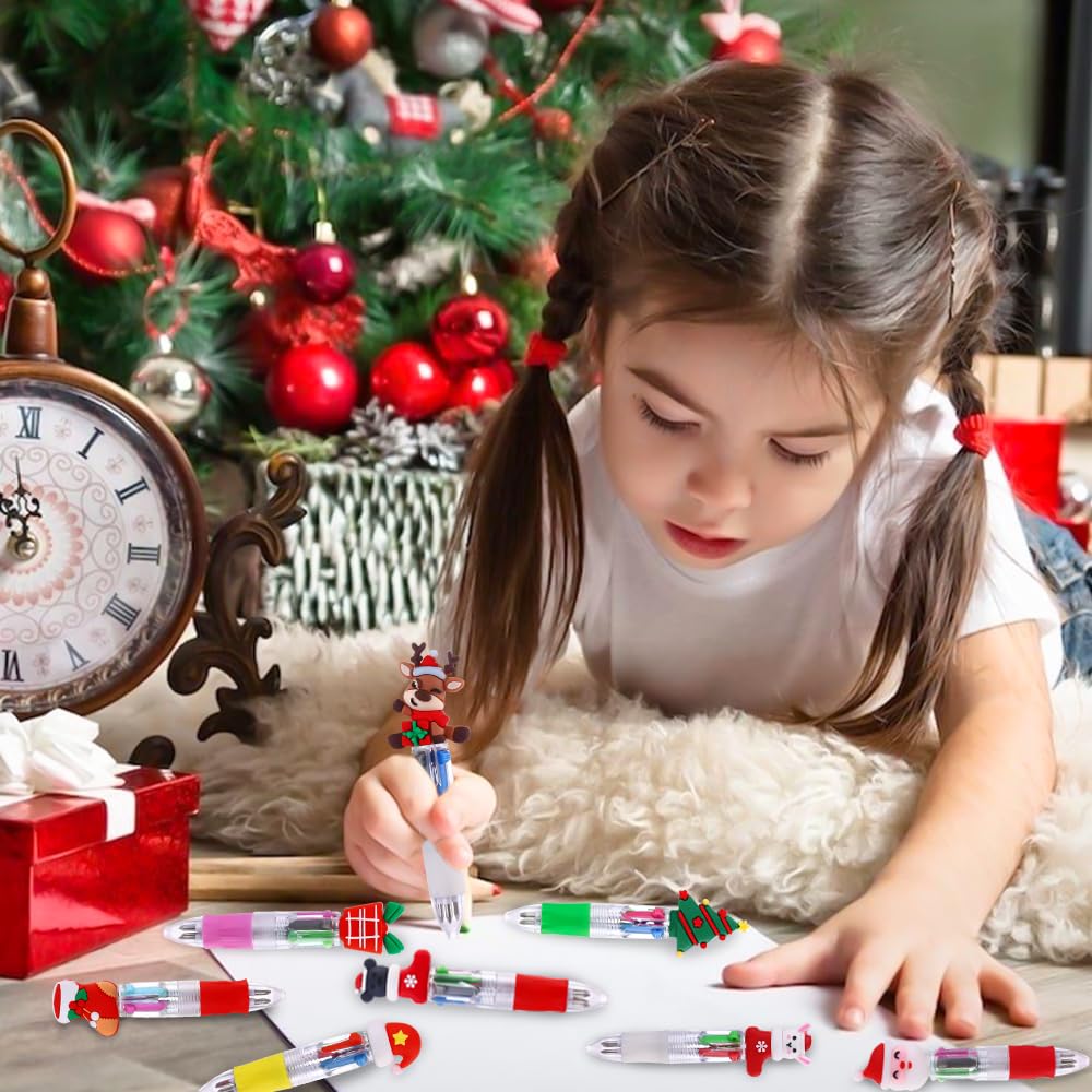 Foto 6 pulgar | Bolígrafos Vellibring Christmas 24 Unidades 4 En 1 Para Niños - Venta Internacional