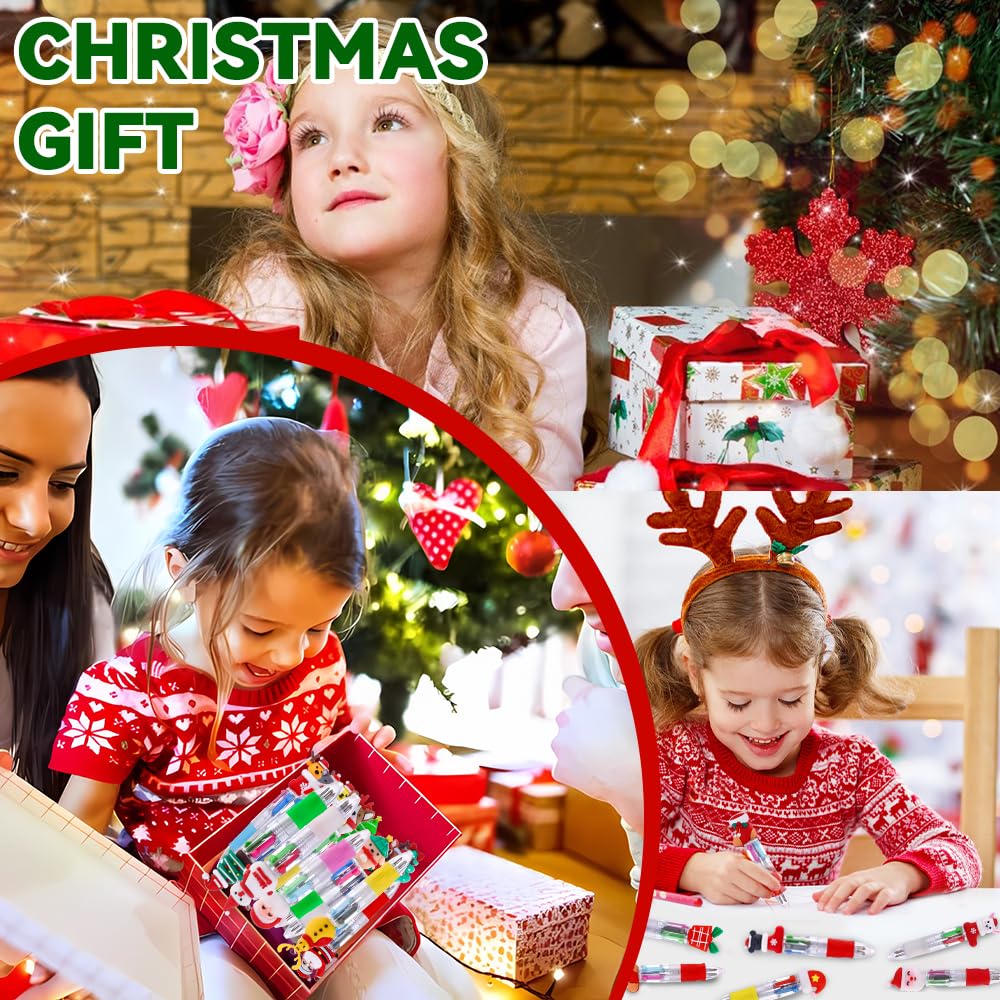 Foto 7 | Bolígrafos Vellibring Christmas 24 Unidades 4 En 1 Para Niños - Venta Internacional