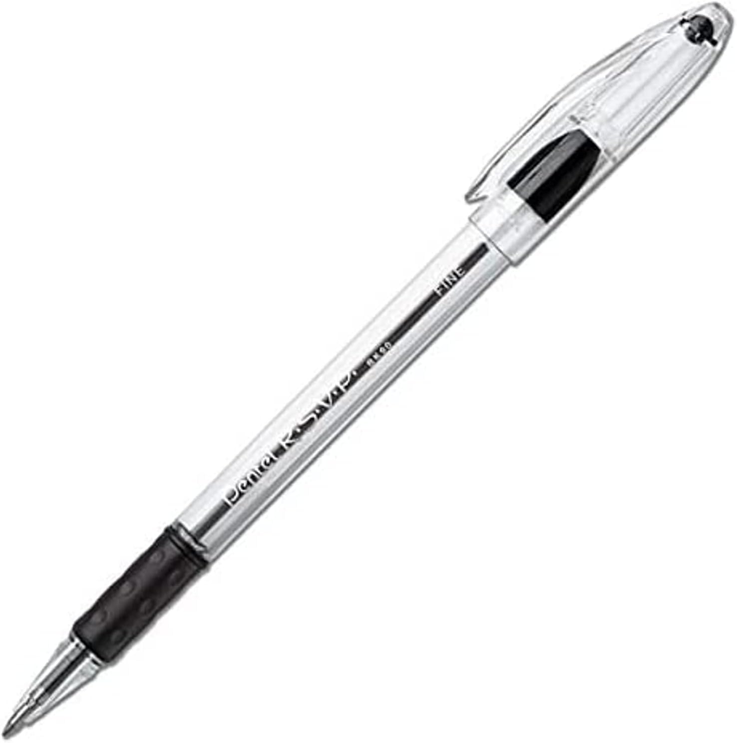 Foto 3 pulgar | Bolígrafos Pentel RSVP Tinta Negra de Punta Fina Paquete de 5 - Venta Internacional