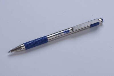 Foto 5 | Bolígrafo Zebra Pen F-301 De Acero Inoxidable Fino De 0,7 Mm - Venta Internacional.