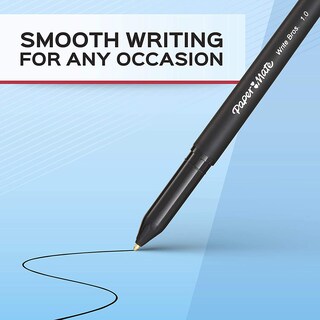Foto 2 | Bolígrafos Paper Mate Write Bros, Tinta Azul, 60 Unidades - Venta Internacional.