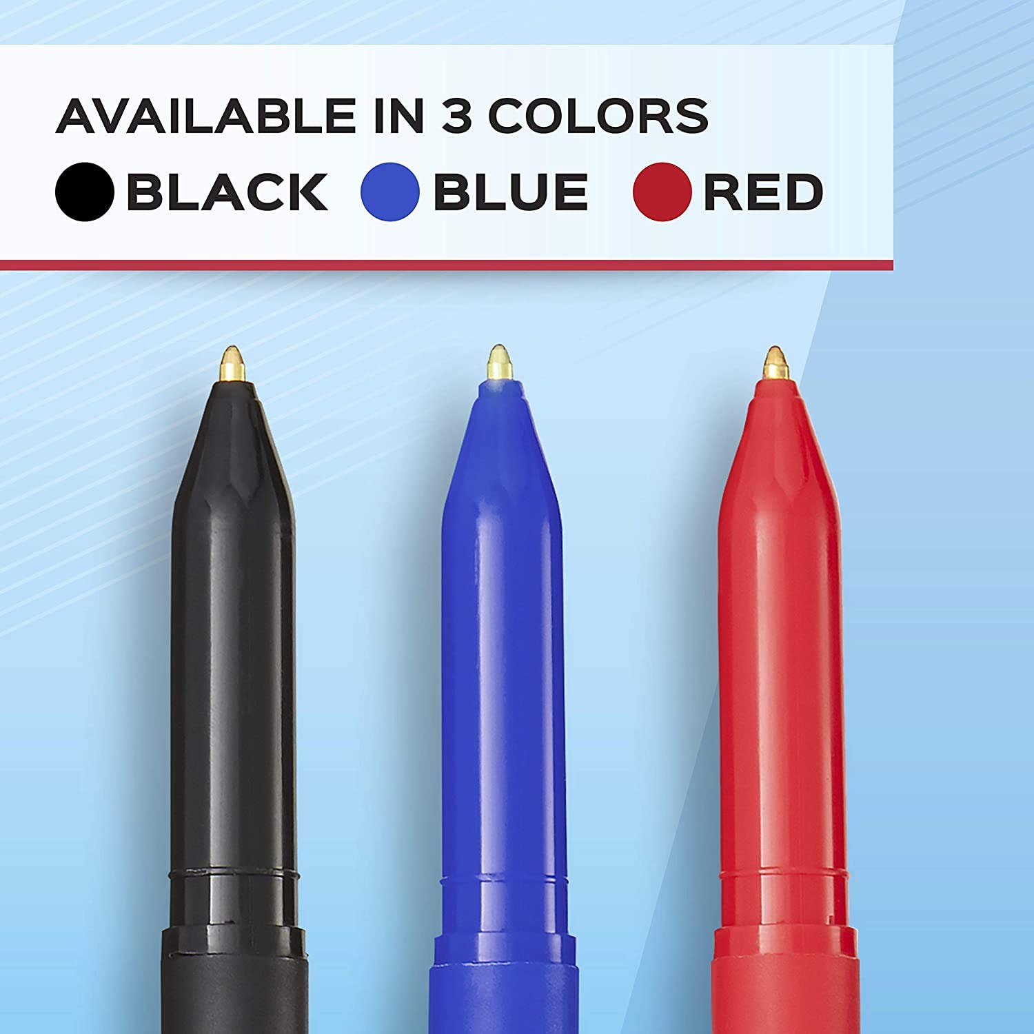 Foto 6 pulgar | Bolígrafos Paper Mate Write Bros, Tinta Azul, 60 Unidades - Venta Internacional.