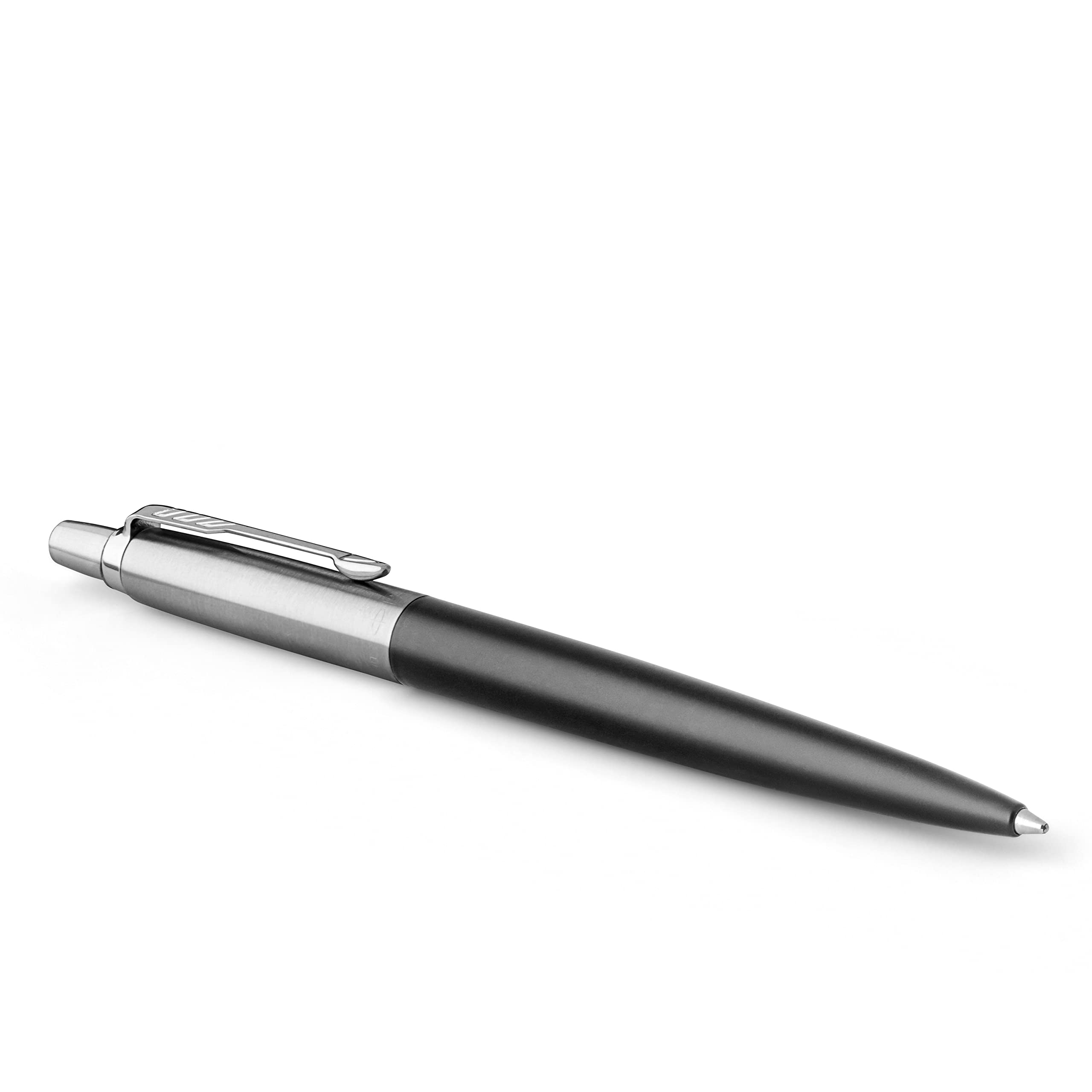 Foto 2 pulgar | Bolígrafo Parker Jotter Bond Street Con Borde Negro Cromado - Venta Internacional.