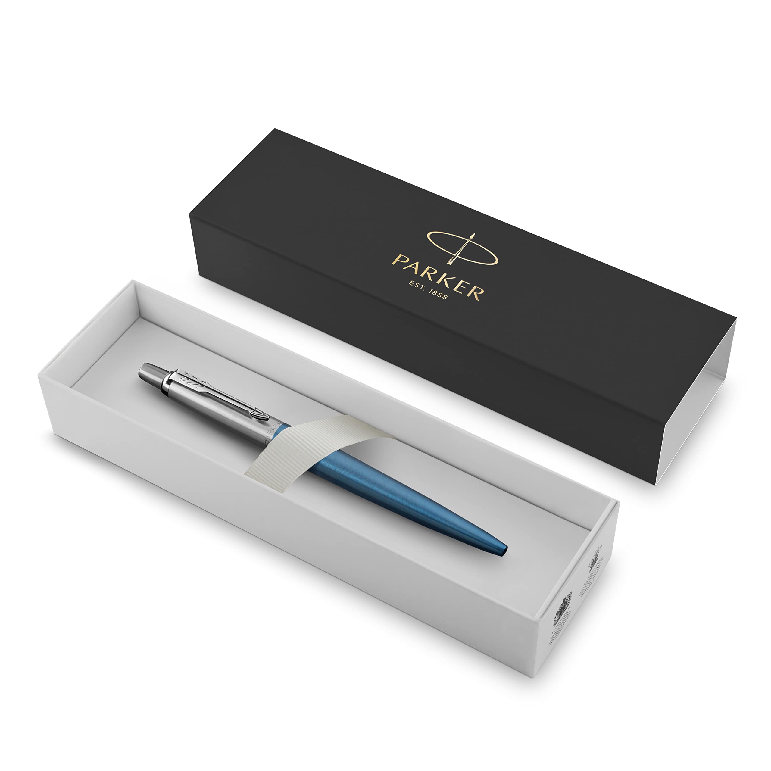 Foto 3 pulgar | Bolígrafo Parker Jotter Waterloo Azul Con Tinta Azul - Venta Internacional.
