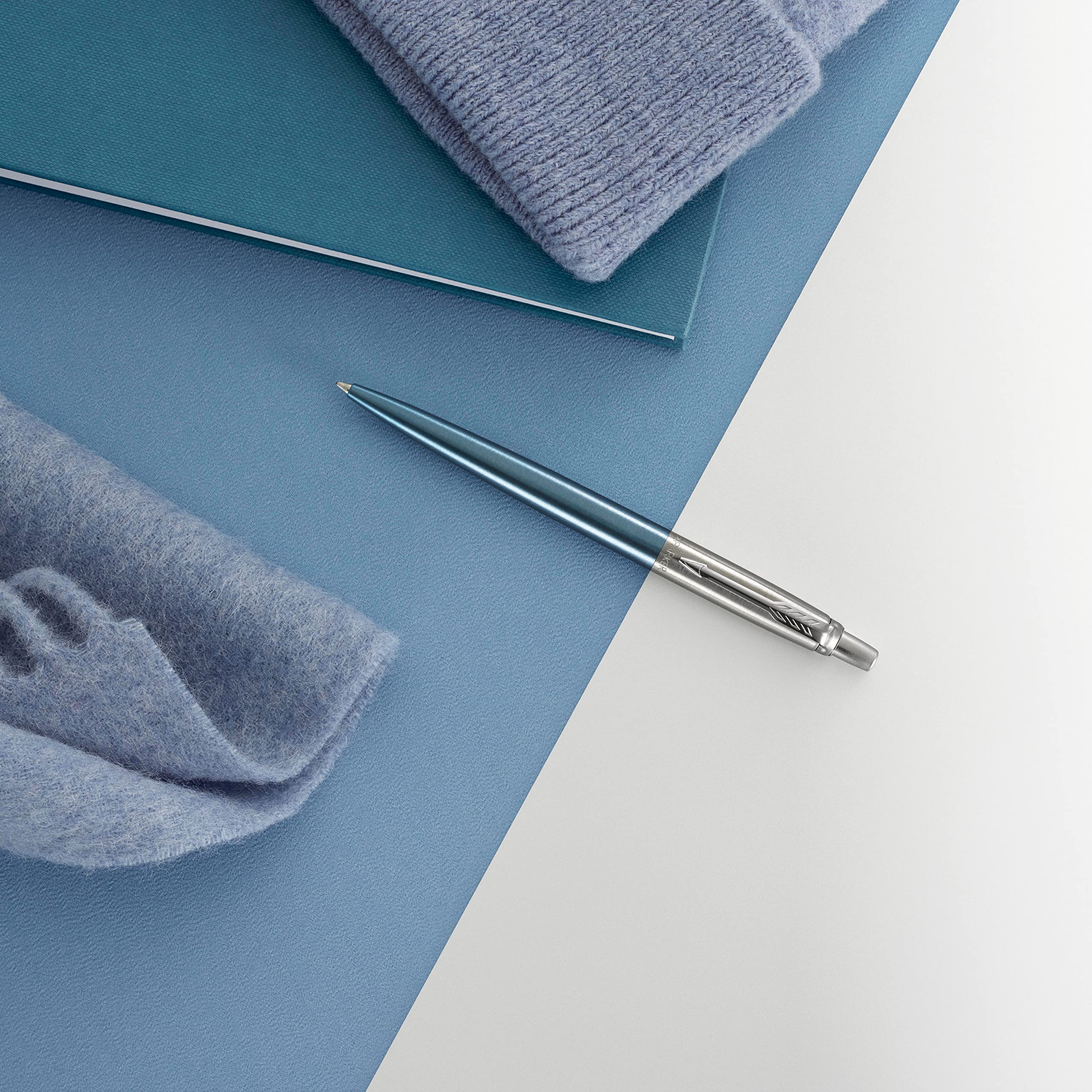 Foto 5 pulgar | Bolígrafo Parker Jotter Waterloo Azul Con Tinta Azul - Venta Internacional.