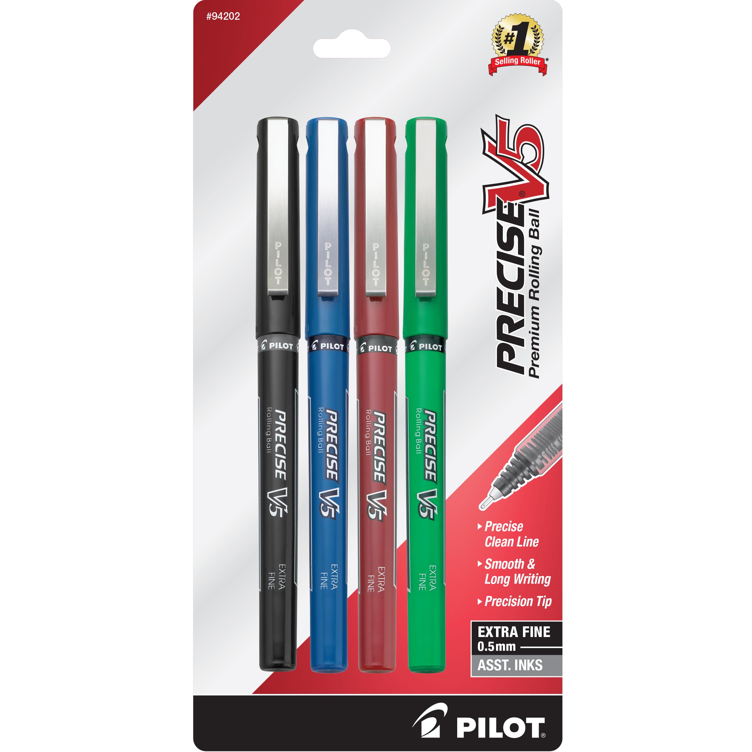 Bolígrafos con Punta Extra Fina Pilot Precise V5 de 0,5 mm - Venta Internacional