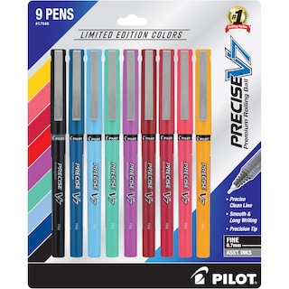 Foto 1 | Bolígrafos con Punta Fina Pilot Precise V7 0,7 mm Paquete de 9 Unidades - Venta Internacional