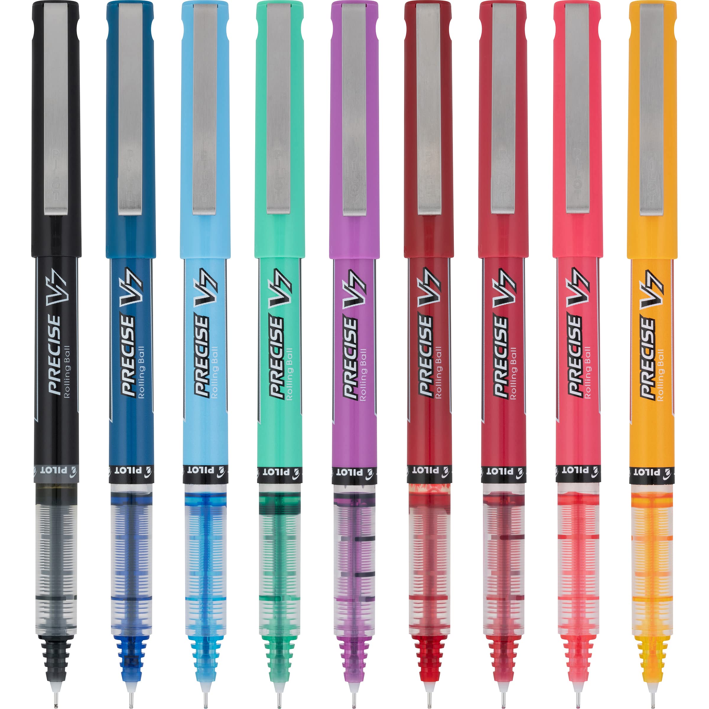 Foto 3 pulgar | Bolígrafos con Punta Fina Pilot Precise V7 0,7 mm Paquete de 9 Unidades - Venta Internacional