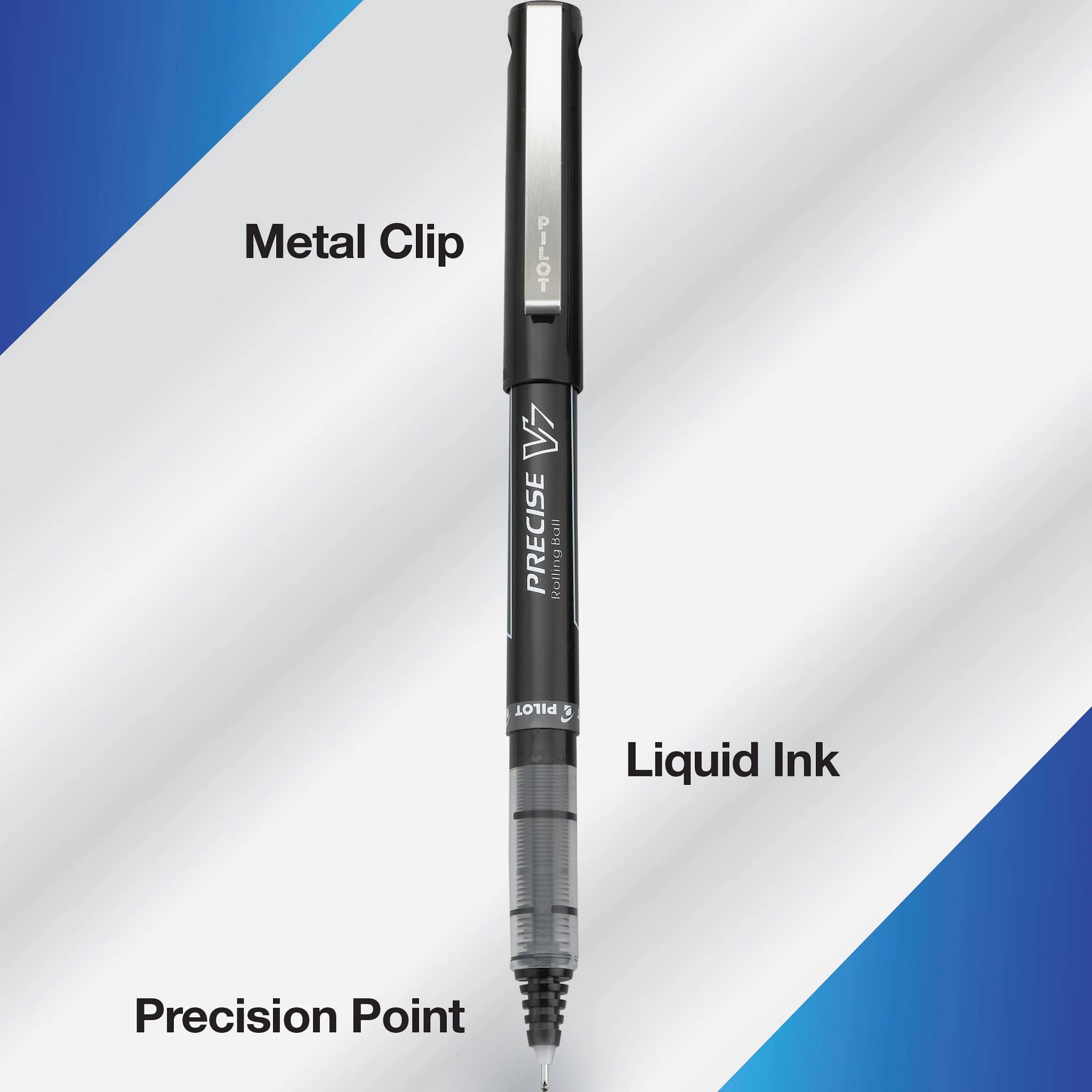 Foto 5 pulgar | Bolígrafos con Punta Fina Pilot Precise V7 0,7 mm Paquete de 9 Unidades - Venta Internacional
