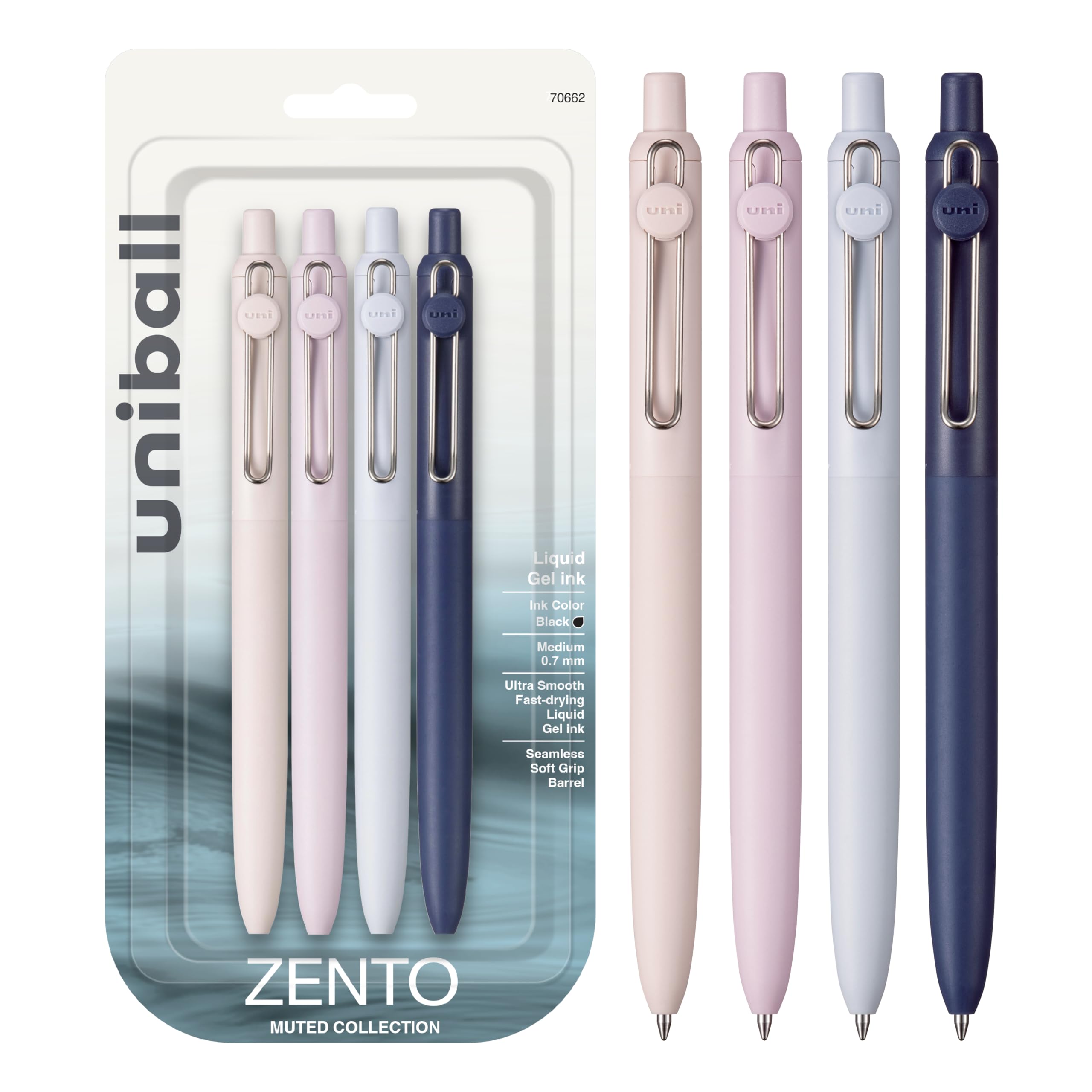 Foto 1 | Plumas Uni-ball Zento de Gel-Venta Internacional