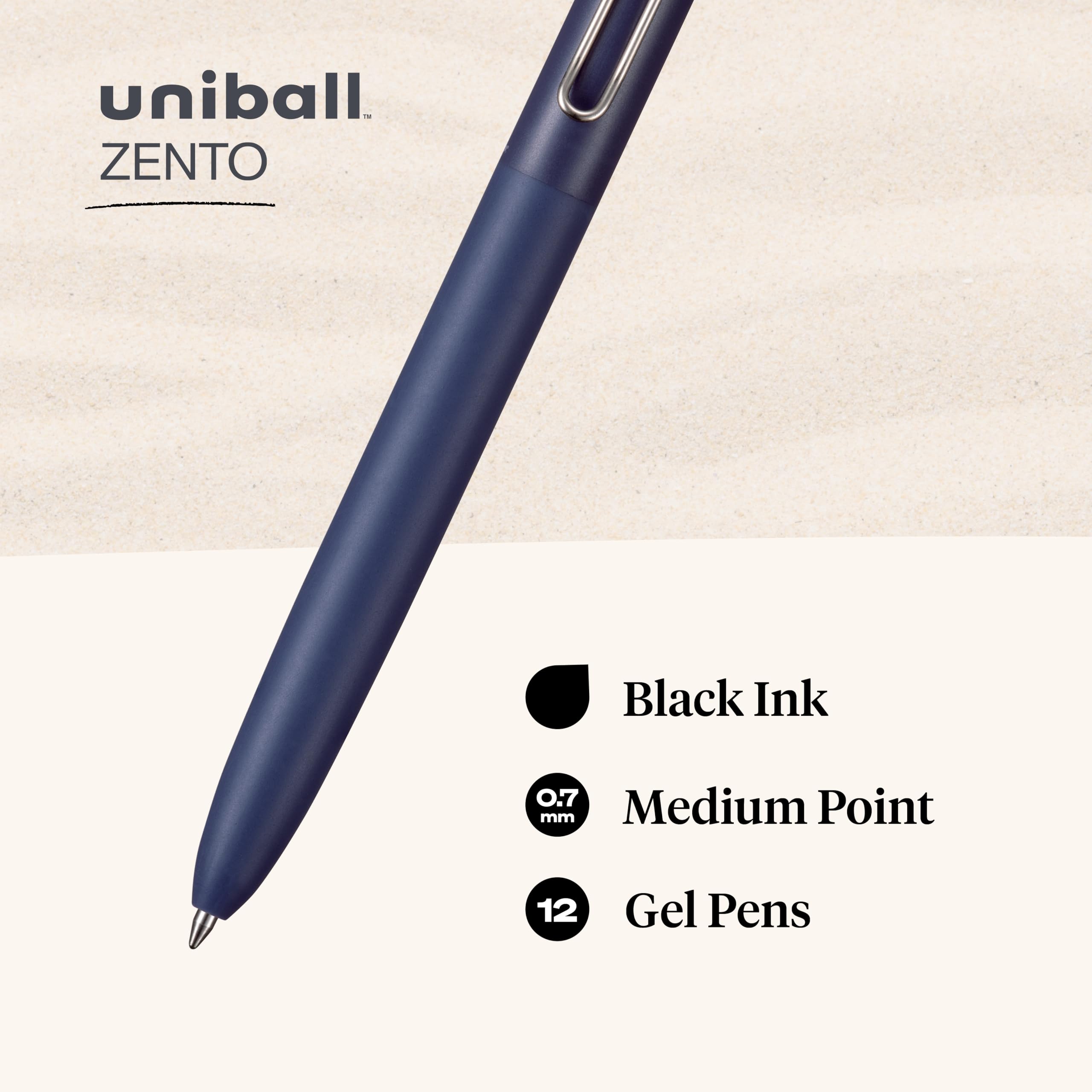 Foto 4 pulgar | Plumas Uni-ball Zento de Gel-Venta Internacional