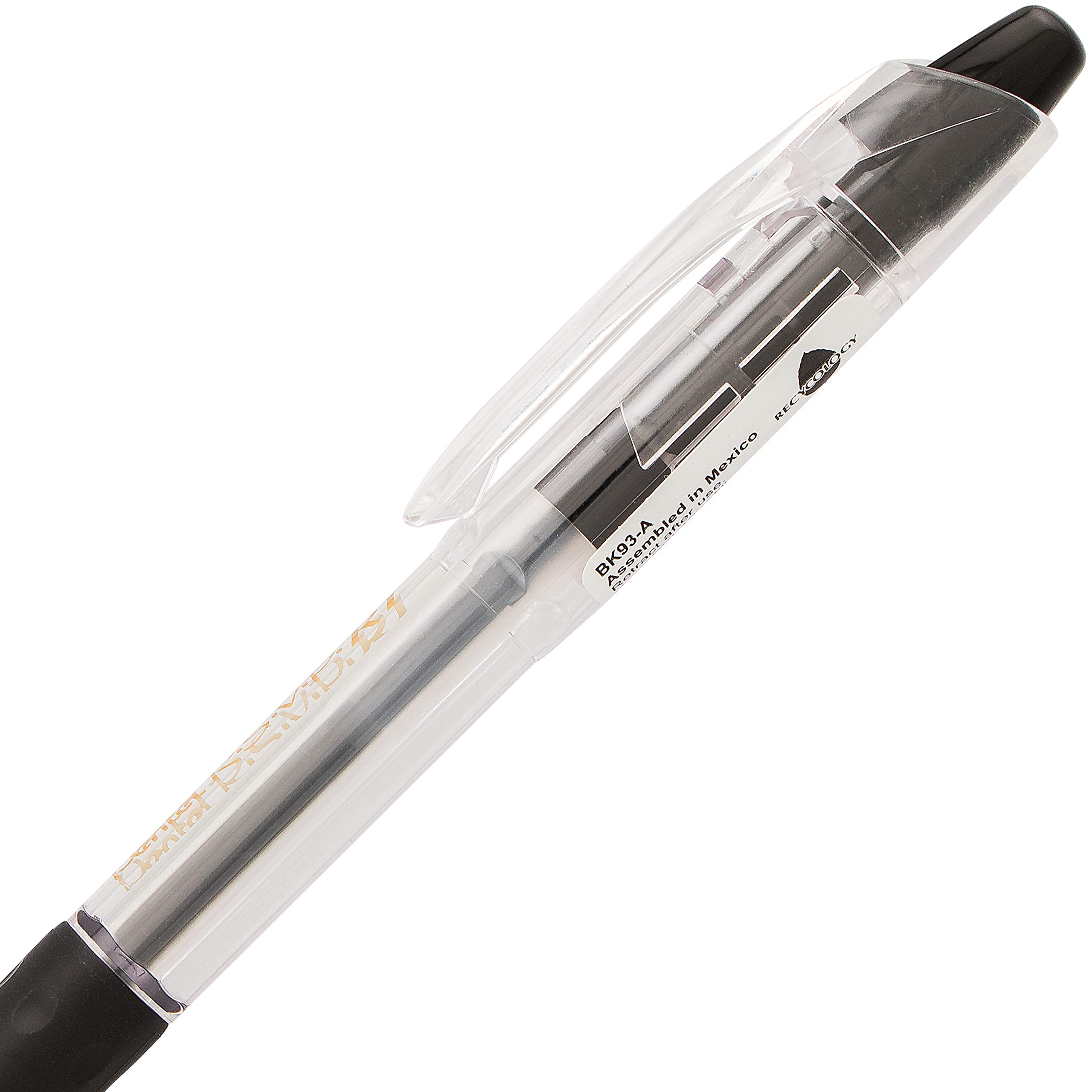 Foto 5 | Bolígrafo Pentel R.s.v.p. Rt New Medium Black Ink 2 Piezas- Venta Internacional