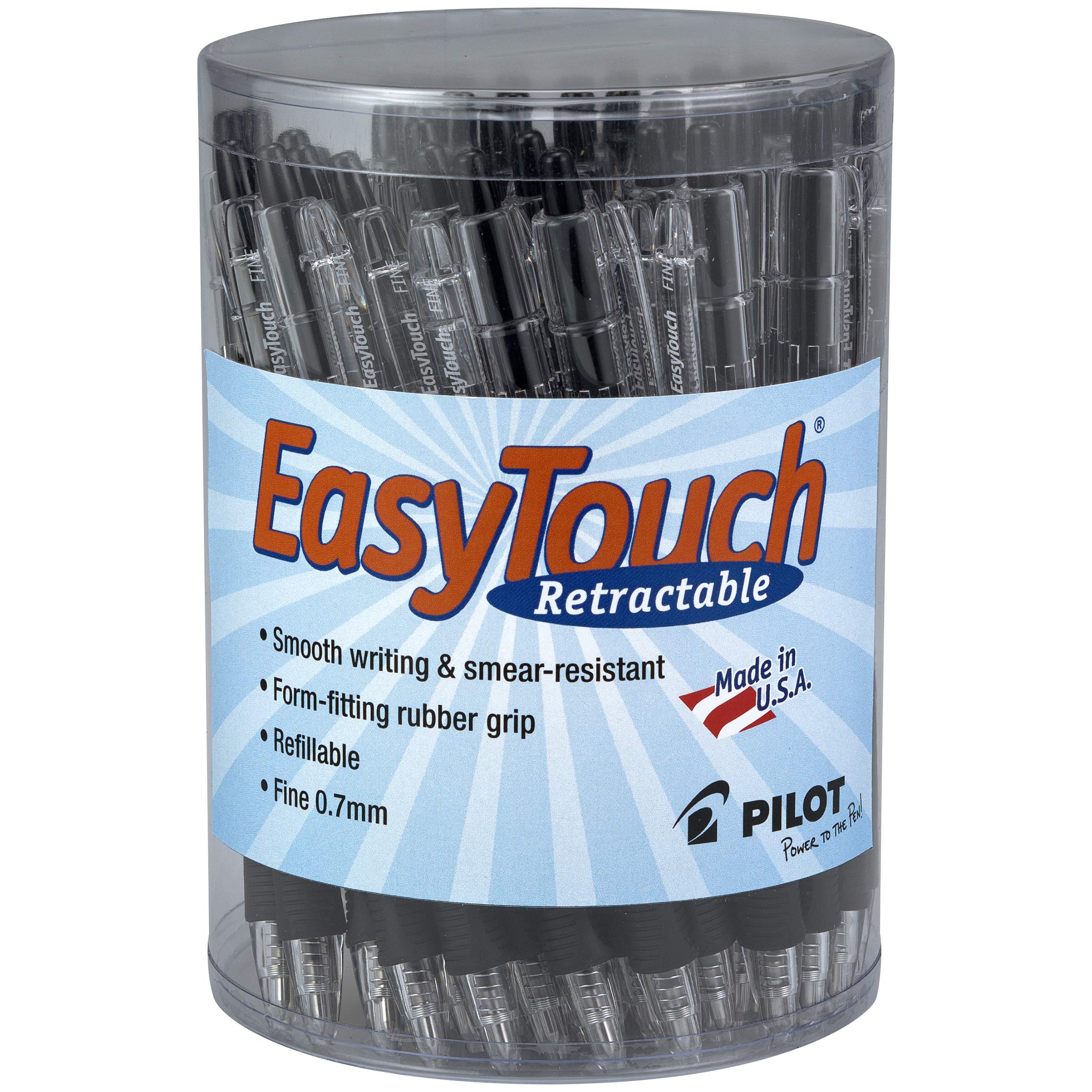 Bolígrafos Pilot EasyTouch Recargables de Punta Fina 36 Piezas - Venta Internacional