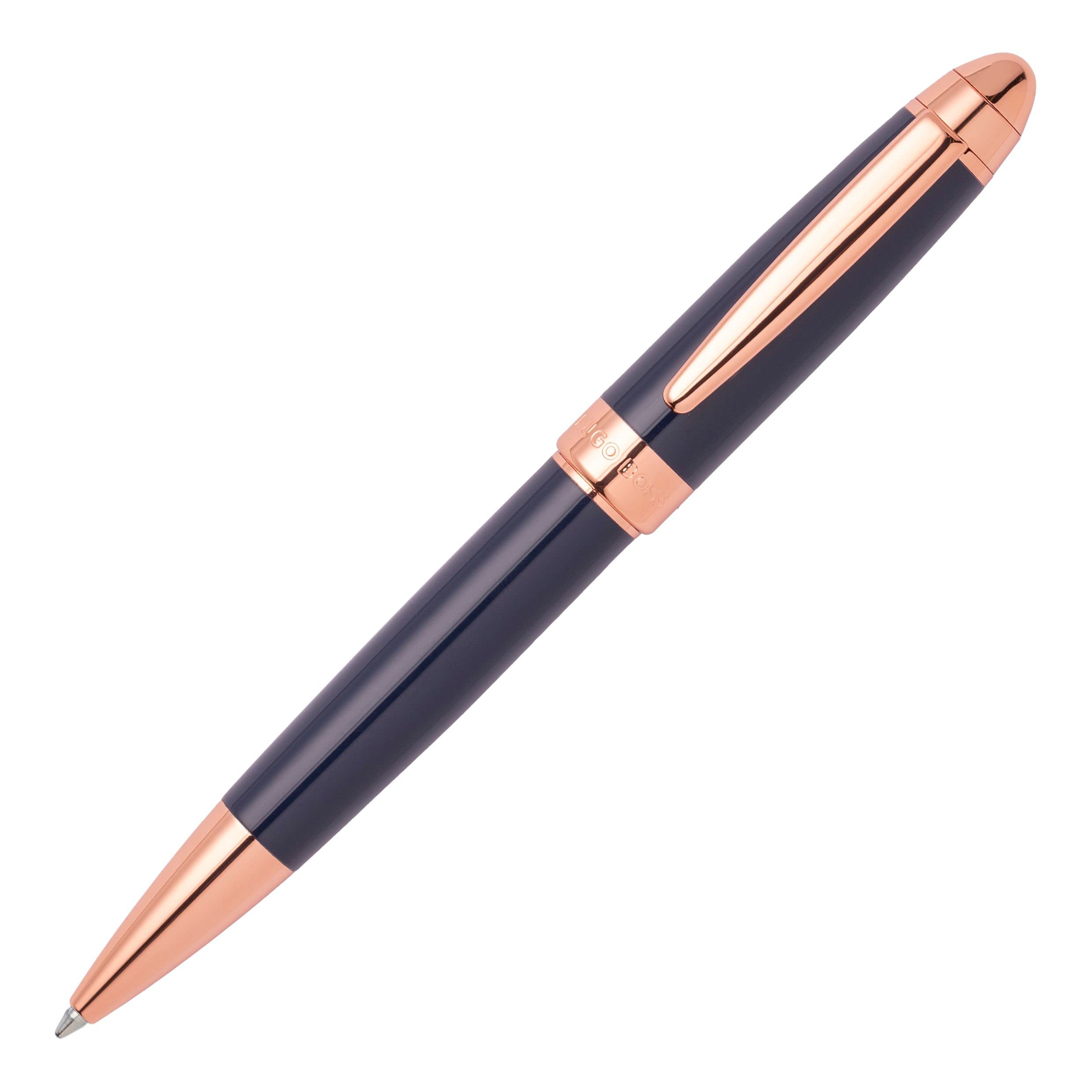 Bolígrafo Hugo Boss Icon De Tinta Azul Con Caja De Regalo - Venta Internacional.