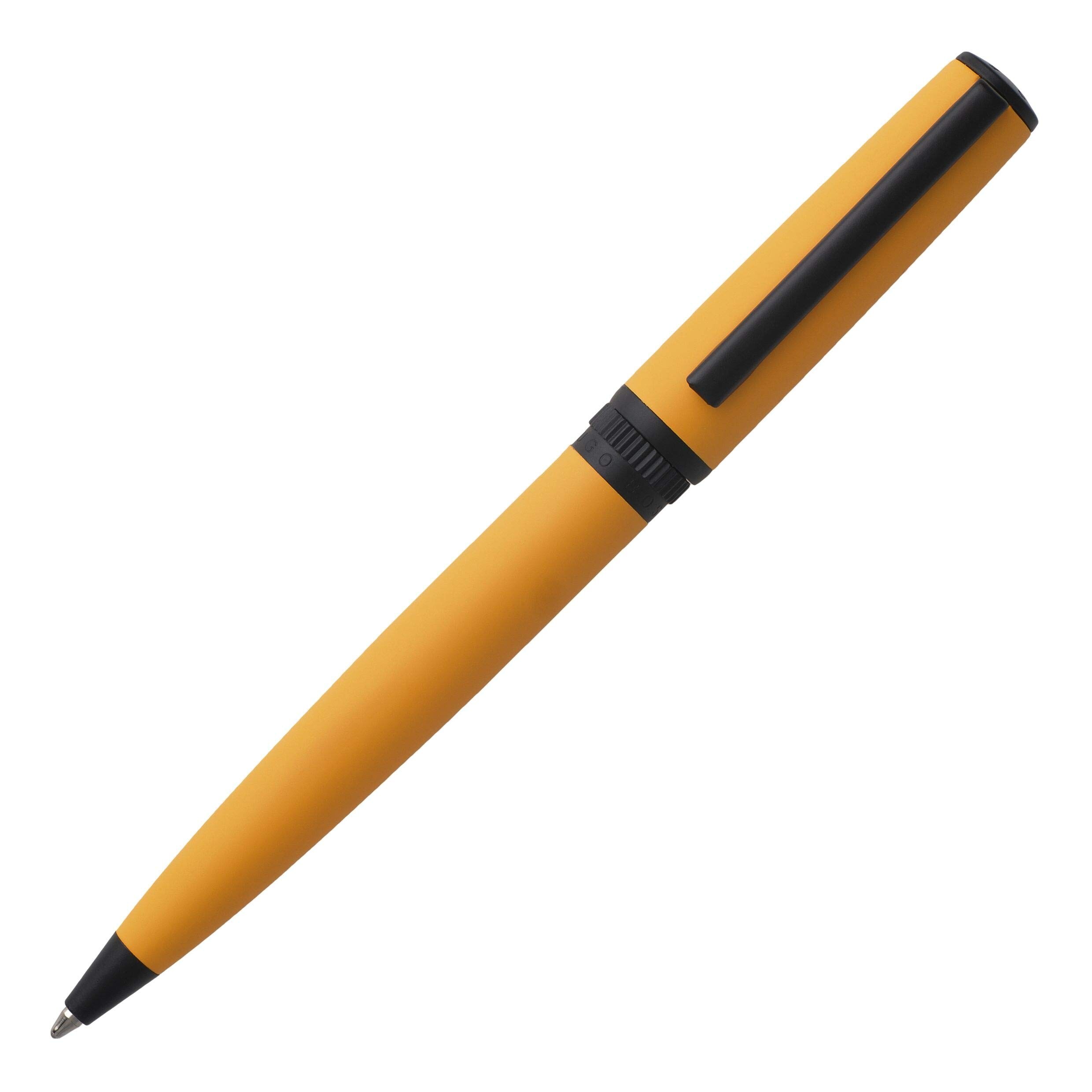 Bolígrafo Hugo Boss Gear Matrix Amarillo - Venta Internacional. $2,176