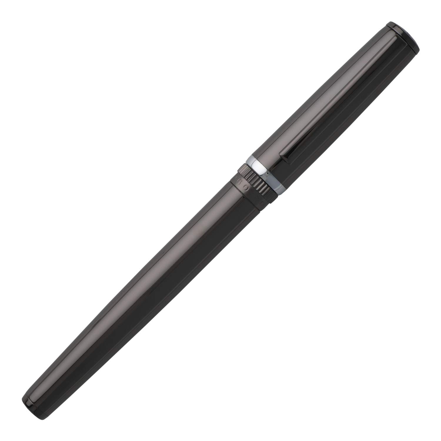 Foto 5 pulgar | Bolígrafo Hugo Boss Gear Metal Dark Chrome - Venta Internacional.