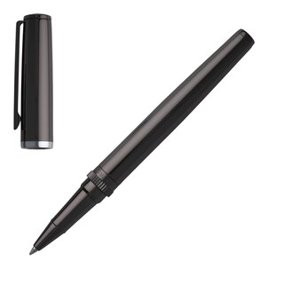 Foto 5 | Bolígrafo Hugo Boss Gear Metal Dark Chrome - Venta Internacional.