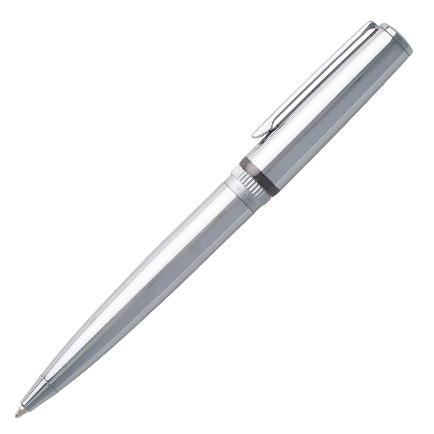 Foto 4 pulgar | Bolígrafo Hugo Boss Gear Metal Chrome - Venta Internacional.